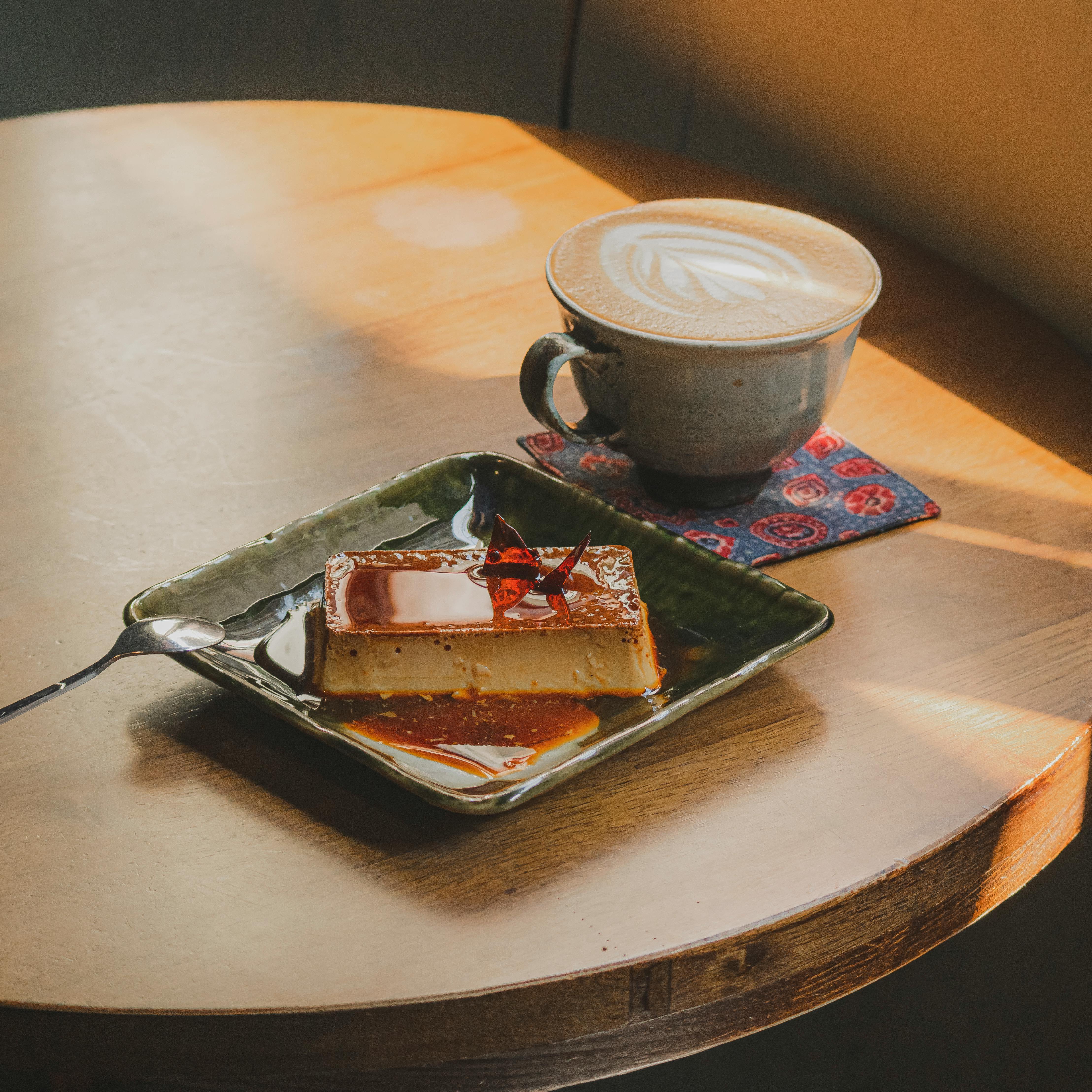 Flan con Dulce de Leche